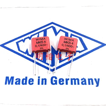 Бесплатная доставка 10шт/30шт WIMA Германия конденсатор MKS4 400V 0,1 МКФ 400V 104 P = 10 мм