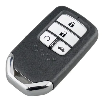 Автомобильный умный дистанционный ключ 4 кнопки 433 МГц ID47 Чип подходит для Honda Civic 2014-2017