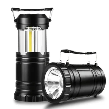Самый Мощный Портативный светодиодный фонарь для кемпинга Телескопический Фонарик Высокой мощности Водонепроницаемая Палатка Рыболовный фонарь Аварийное Освещение