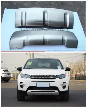 Подходит для Land Rover Discovery Sport 2015 2016 2017 2018 2019, защитная пластина переднего заднего бампера автомобиля из нержавеющей стали