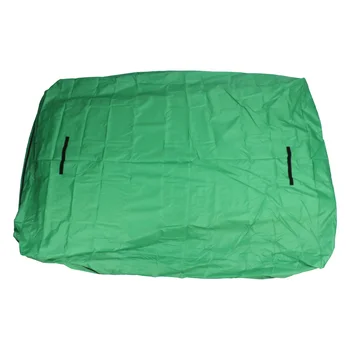 зеленый шкаф Большая сумка для хранения съемного матраса из водонепроницаемой ткани Оксфорд с серебристым покрытием 210D и ремнем для переноски