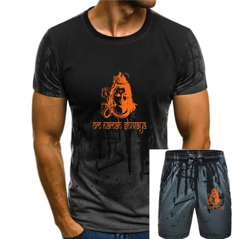 Футболка Hindu Shiva The Destroyer с коротким рукавом S-XXXL для отдыха, комичная весенне-осенняя рубашка