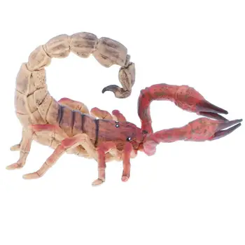 Фигурки скорпионов, модели диких животных для поделок, модель поезда