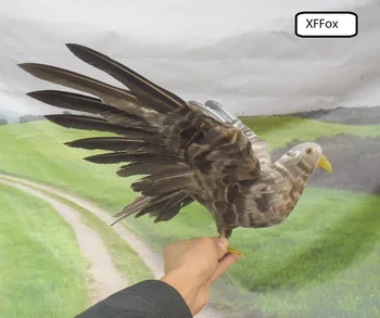 новая модель серого голубя в реальной жизни, крылья из пены и перьев, голубиная птица размером около 30x50 см xf0060