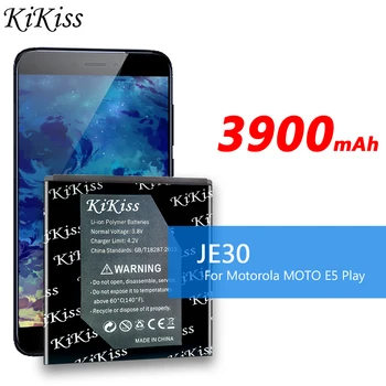 KiKiss JE30 Замена Аккумулятора Мобильного Телефона для Motorola MOTO E5 Play E5Play Smart Замена Аккумуляторов Мобильного Телефона Bateria AKKU