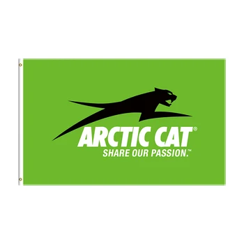 Флаг ARCTIC CAT размером 3x5 футов Баннер гоночного автомобиля с принтом из полиэстера для декора баннер ft flag