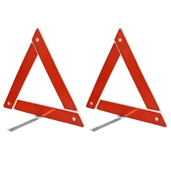 6 шт. предупреждающий треугольник для автомобиля Предупреждающий знак для инструмента безопасности дорожного движения Auto Safety Triangle