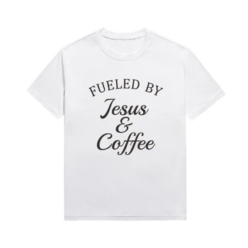 Женские футболки с лозунгом Jesus Christian, модные повседневные хлопковые топы с эстетичным рисунком, футболки на заказ