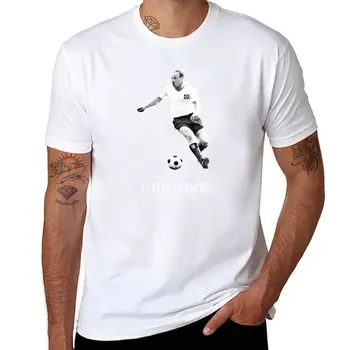 Новая футболка Uns Uwe, спортивные рубашки, мужская футболка, короткие мужские футболки, повседневные стильные