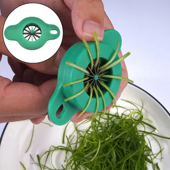 Новый измельчитель зеленого лука Easy Slicer Plum Blossom Cut Green Onion для волочения проволоки Кухонный измельчитель овощей Superfine