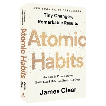Атомарные привычки Джеймса Клира - простой и проверенный способ выработать хорошие привычки и избавиться от плохих -Книги по самоуправлению Livros