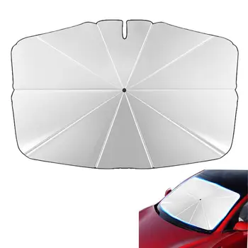 Автомобильный Солнцезащитный козырек Зонтик для Tesla Auto Солнцезащитные козырьки на переднее стекло Солнцезащитный козырек Защита салона от лобового стекла