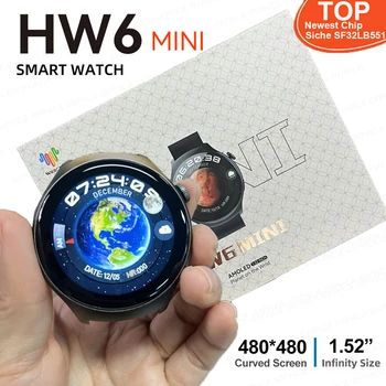 2023 ChatGPT HW6 мини Смарт-часы Мужские 1,52 