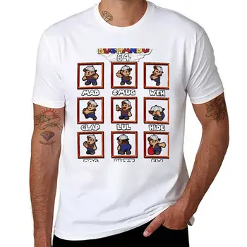 Новая футболка Know Your (ретро) Emotes, топы больших размеров, футболка для мальчика, топы, корейские модные черные футболки для мужчин