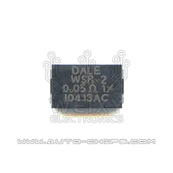 Резистор DALE WSR-2 0,05R используется для автомобильного ЭБУ