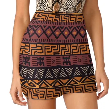 Африканский племенной узор из грязевой ткани Светонепроницаемая брючная юбка fairy core женская одежда женское летнее платье 2023