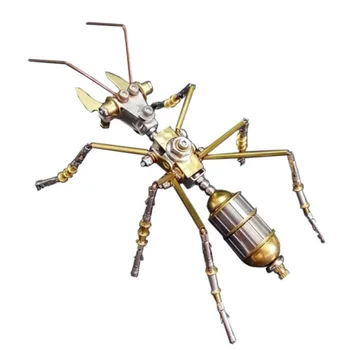 Сделай сам Металлический набор моделей маленьких муравьев в стиле стимпанк, Механические насекомые, игрушка-головоломка, 3D пазлы, игрушки для детей, подарки взрослым