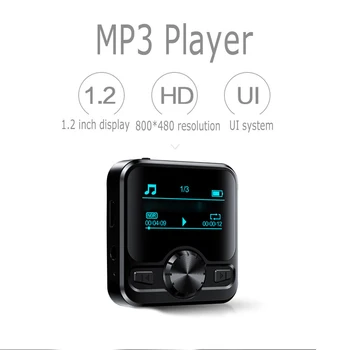 JNN M9 HIFI Sports Bluetooth MP3-плеер Hifi MP3 Mp3-плеер Bluetooth Музыкальный плеер